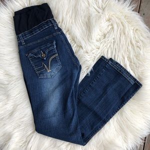 Lilac Maternity Jeans